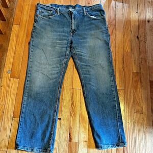 Levi's Men's 559 Relaxed Straight Jeans Medium Wash Denim Size 40x30